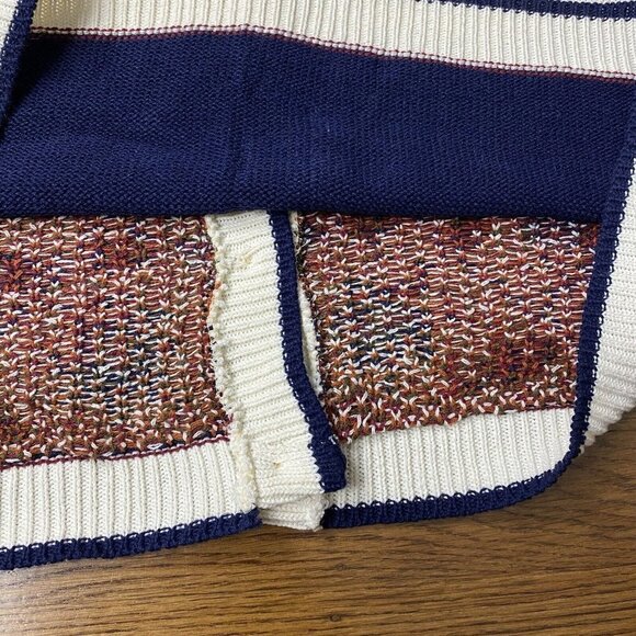 Vintage Beldoch Popper Sweater Vest Grandmacore Cottagecore USA - Picture 8 of 11